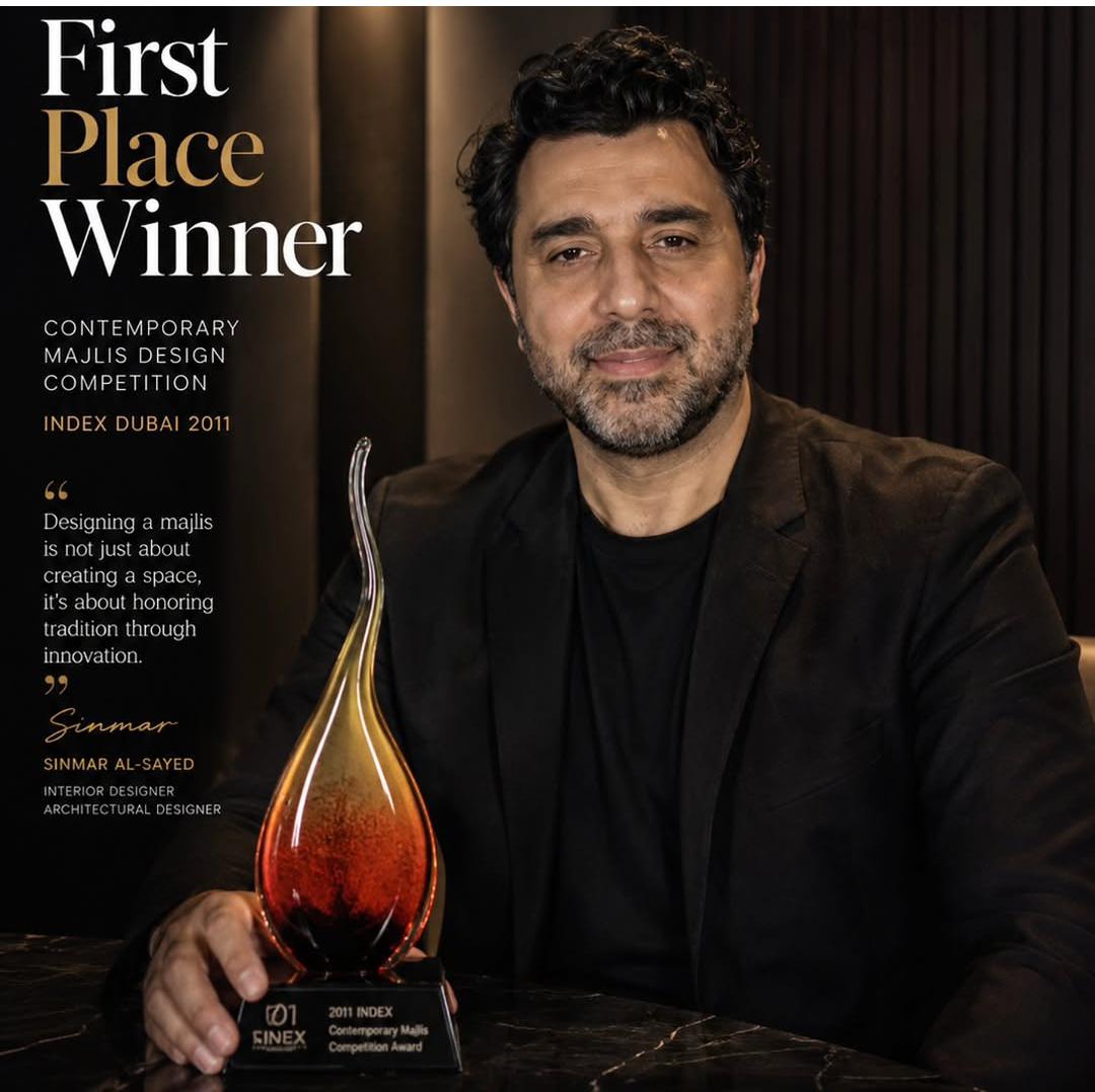Sinmar Al-Sayed — Founding Designer, First Place Winner, Contemporary Majlis Design Competition, INDEX Dubai 2011