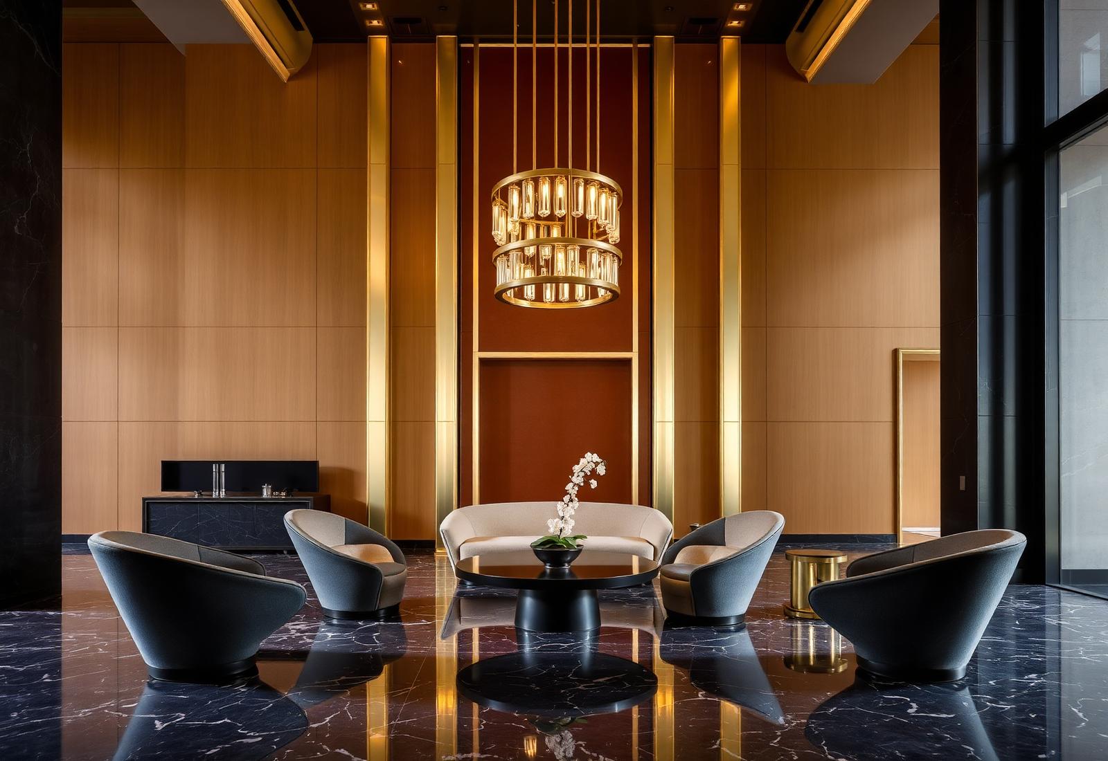 Hotel Arrival Lounge
